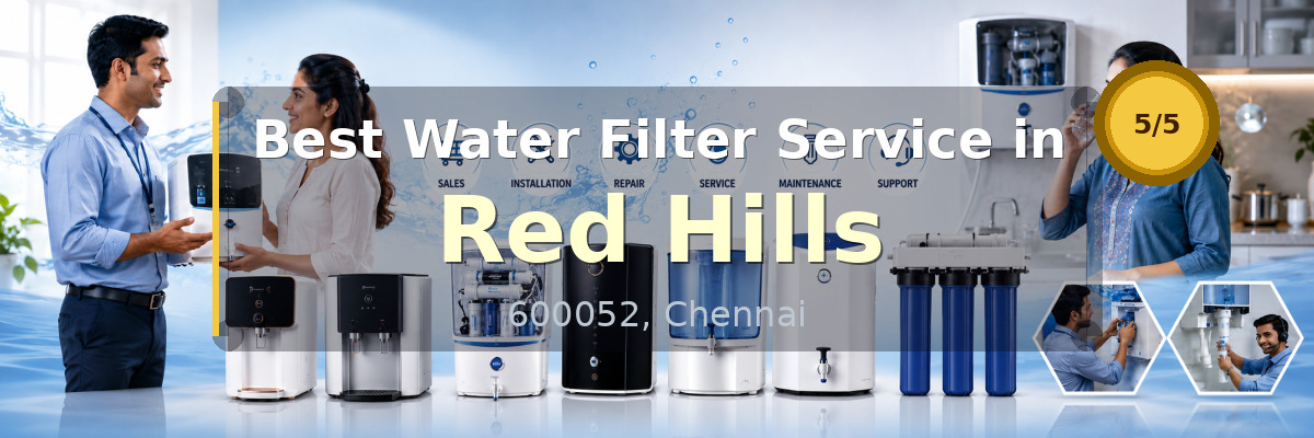 Water Filter Service in Red Hills Chennai - Nivedhan Aqua Cure Systems