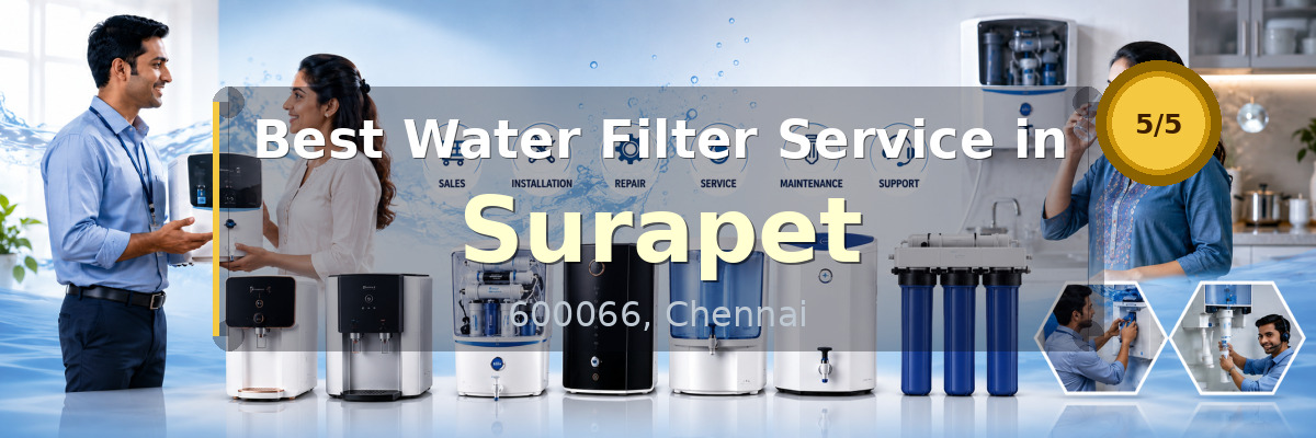 Water Filter Service in Surapet Chennai - Nivedhan Aqua Cure Systems