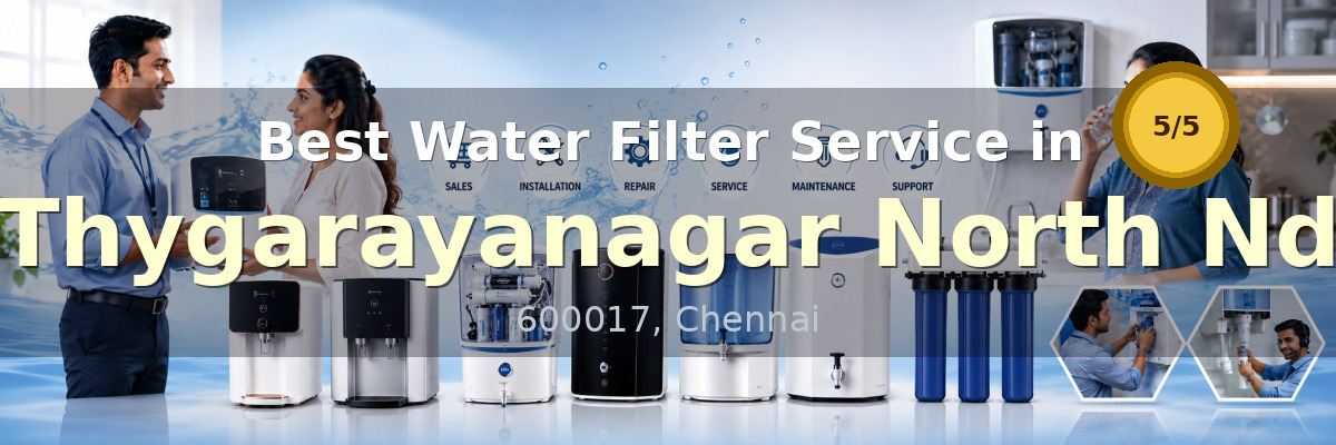 Water Filter Service in Thygarayanagar North Nd Chennai - Nivedhan Aqua Cure Systems