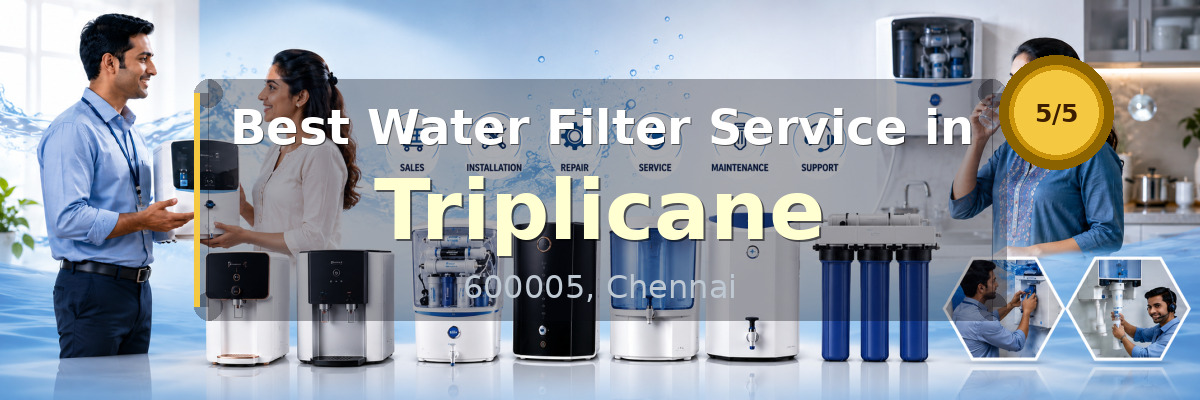Water Filter Service in Triplicane Chennai - Nivedhan Aqua Cure Systems
